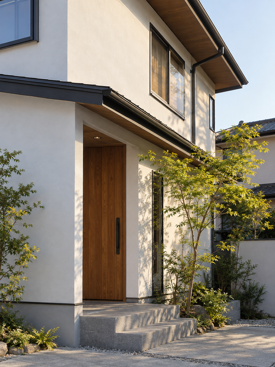 日差しが差し込む一戸建て住宅